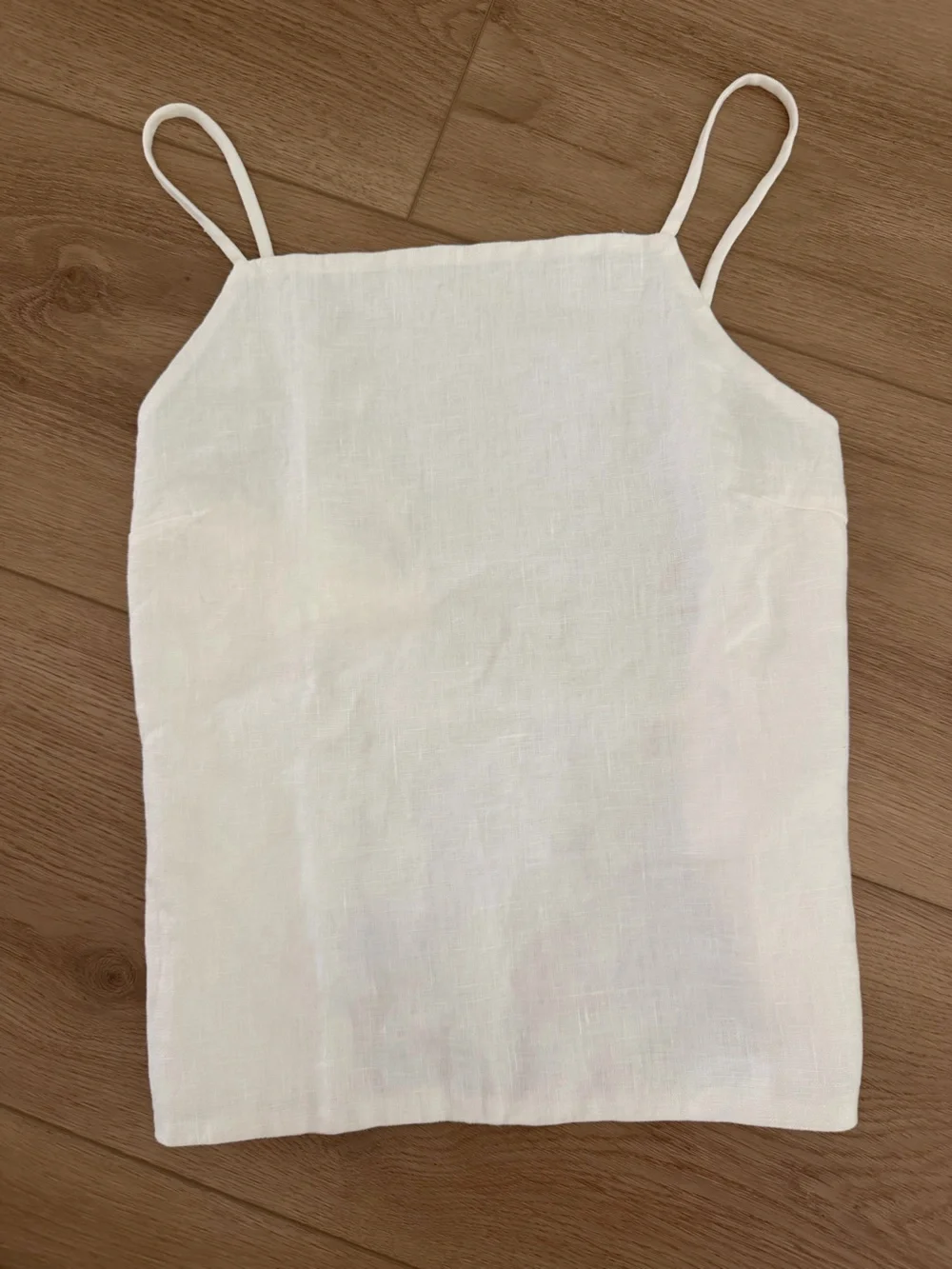 Zara Linen Strappy Top